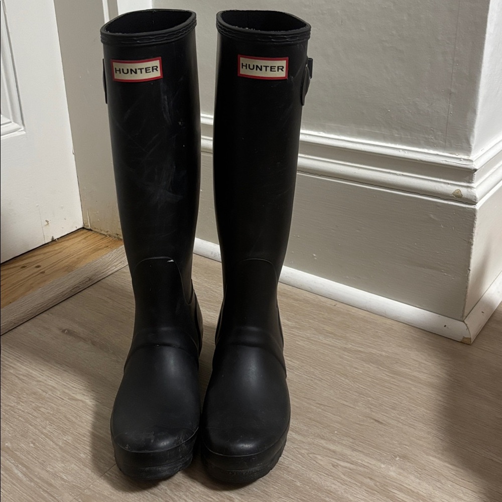 Hunter Classic Black Waterproof Boots